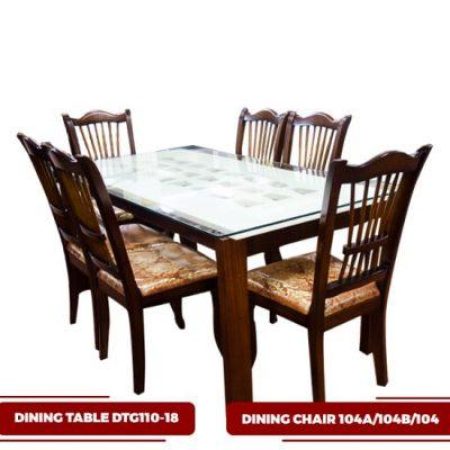 Morning Dew Dining Table (DTG110-18)