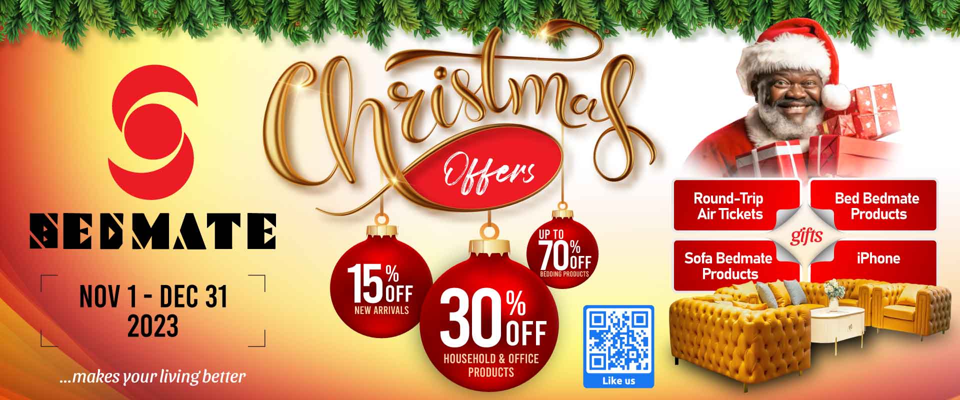 Conversion Landing Page BEDMATE FURNITURE