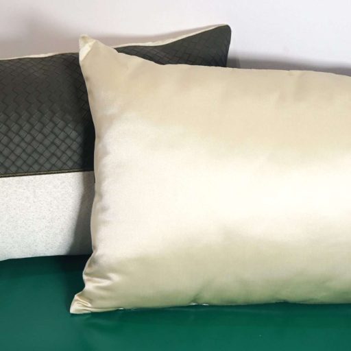 Green Ivory Throw Pillows