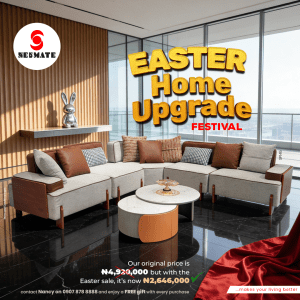 Sofa Saturninus SP145 Bedmate Furniture Easter Promotions April 2026 Google Social Media