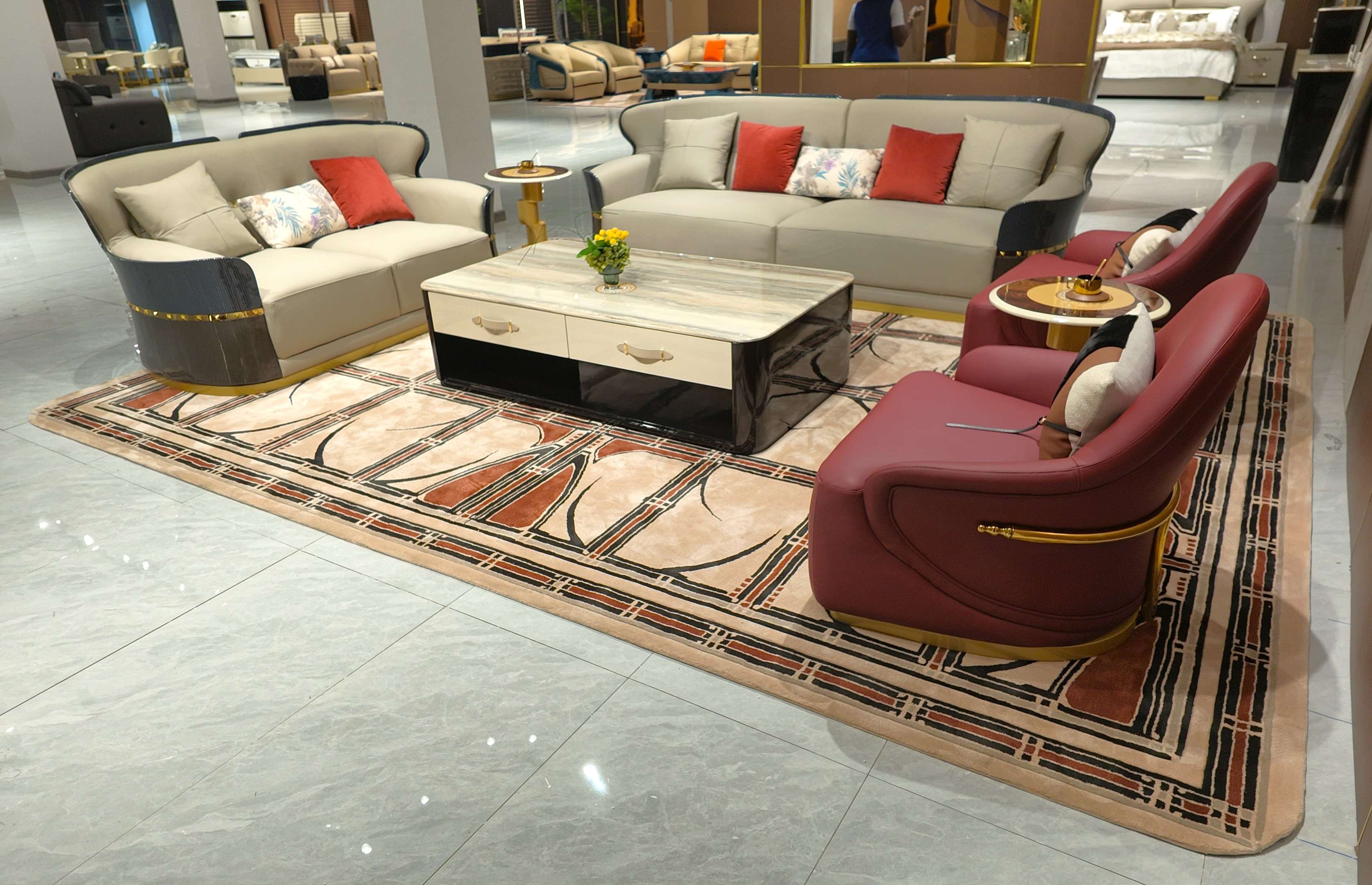 Cape Vittoria Sofa (SZ184#) 3 BEDMATE FURNITURE Cape Vittoria Sofa (SZ184#)