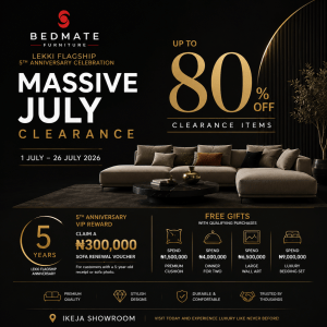 Bedmate_Furniture_Lekki_Flagship_5_Years_Anniversary