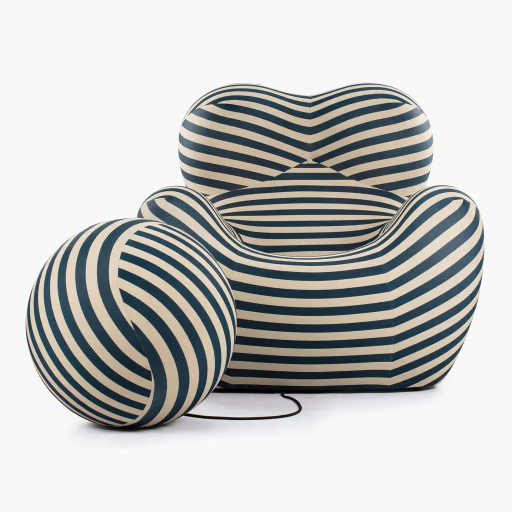 La Donna Lounge & Ottoman SB201